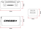 Cressi Waterproof Bag For Scuba Freediving Equipment - 135 Liters Capacity  Gorilla Pro Xl Quality Since 1946