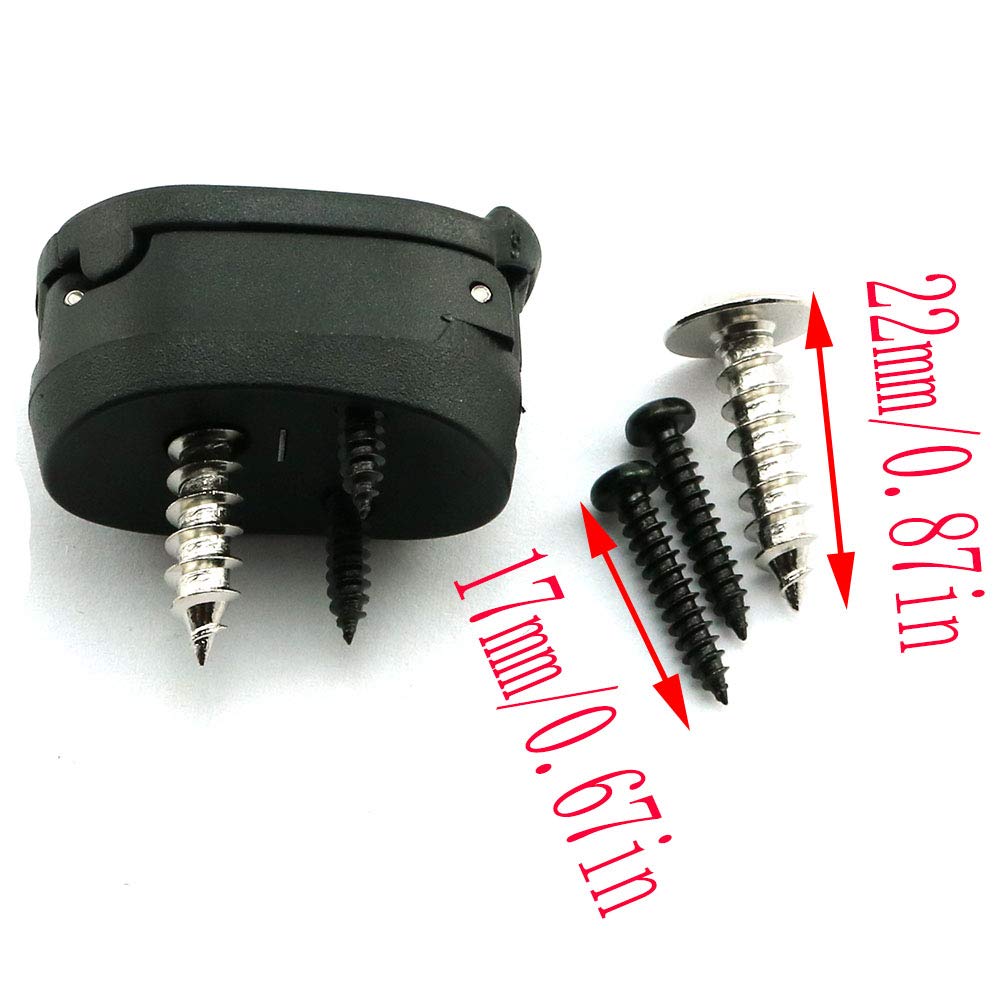 Lq Industrial 2Pcs Golf Ball Pick Up Back Retriever Saver Claw Sucker Put On Putter Grip Retriever Grabber Back Tool
