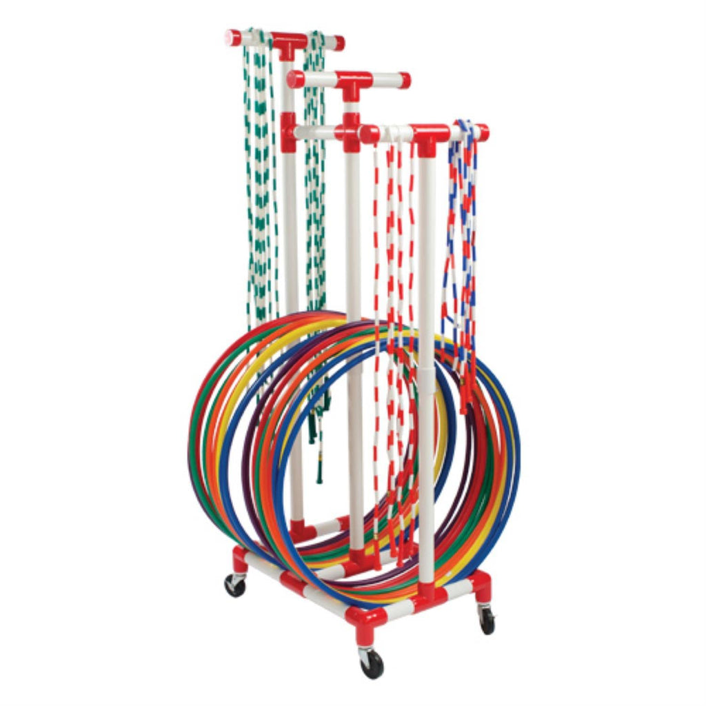 Jump Rope/Hoop Rack (Ea)