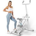 YYJO Stair Stepper for Home, 3 Adjustable Resistance, Stepper with Handlebar Foldable Stepper Vertical Climber Cardio Exercise M