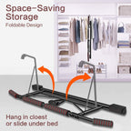Amazefan Pull Up Bar Doorway With Ergonomic Grip - Fitness Chin-Up Frame For Home Gym Exercise - 2 Professional Quality Wrist St