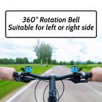 Paliston Bike Bell Bicycle Bell Crisp Sound For Adults Kids Boys Girls Blue  Blue