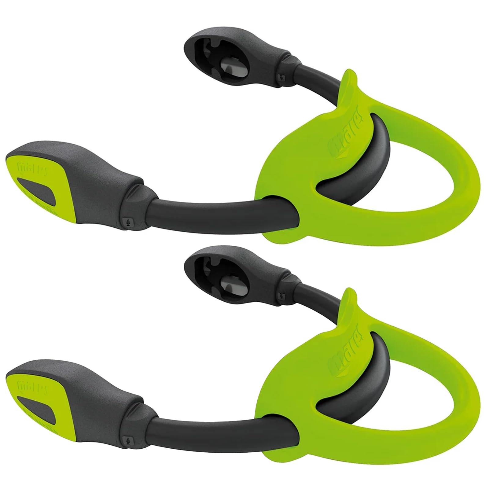 Mares Bungee Straps | Replacement Part for Scuba Diving Open Heel Fins - Pair, Lime, X-Large
