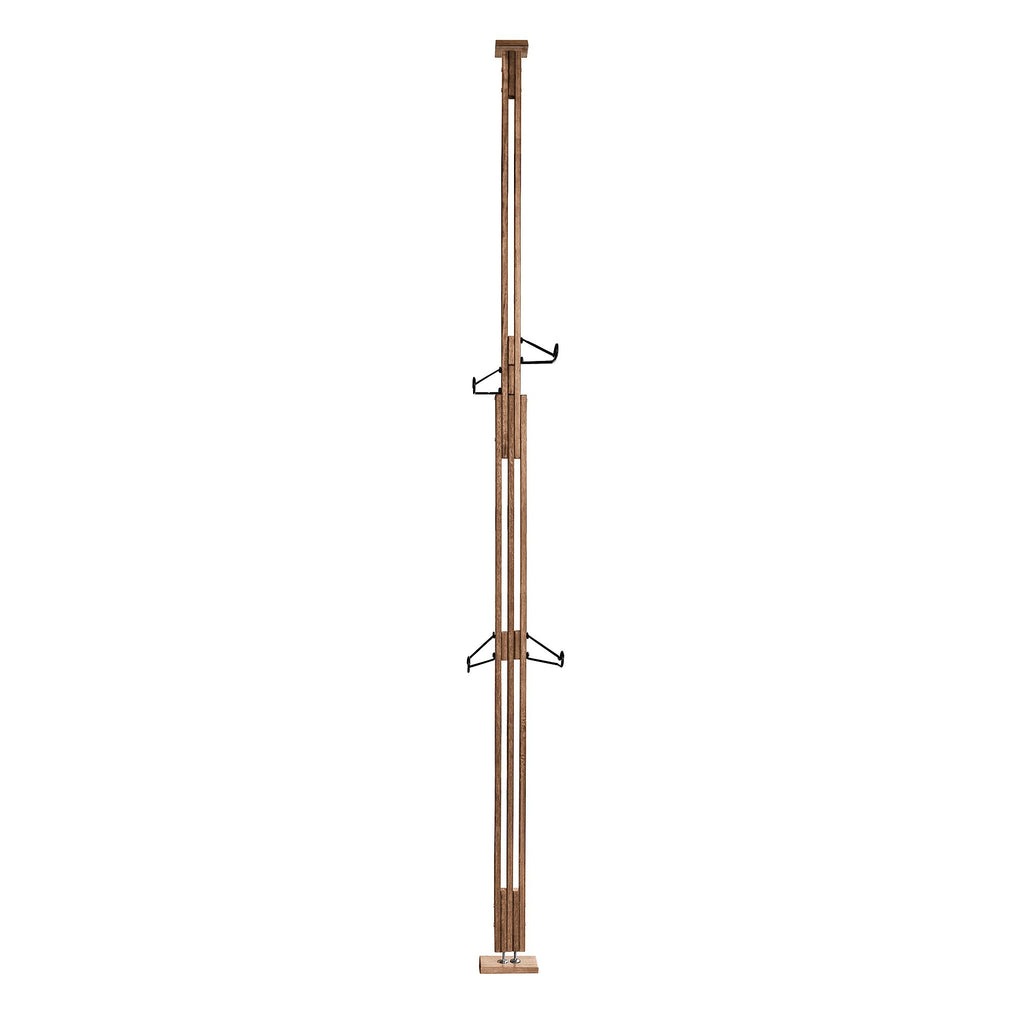 Rad Cycle Woody Bike Stand Bicycle Rack Storage Or Display Holds Two Bicycles And Is Constructed Of Stylish Hard Wood