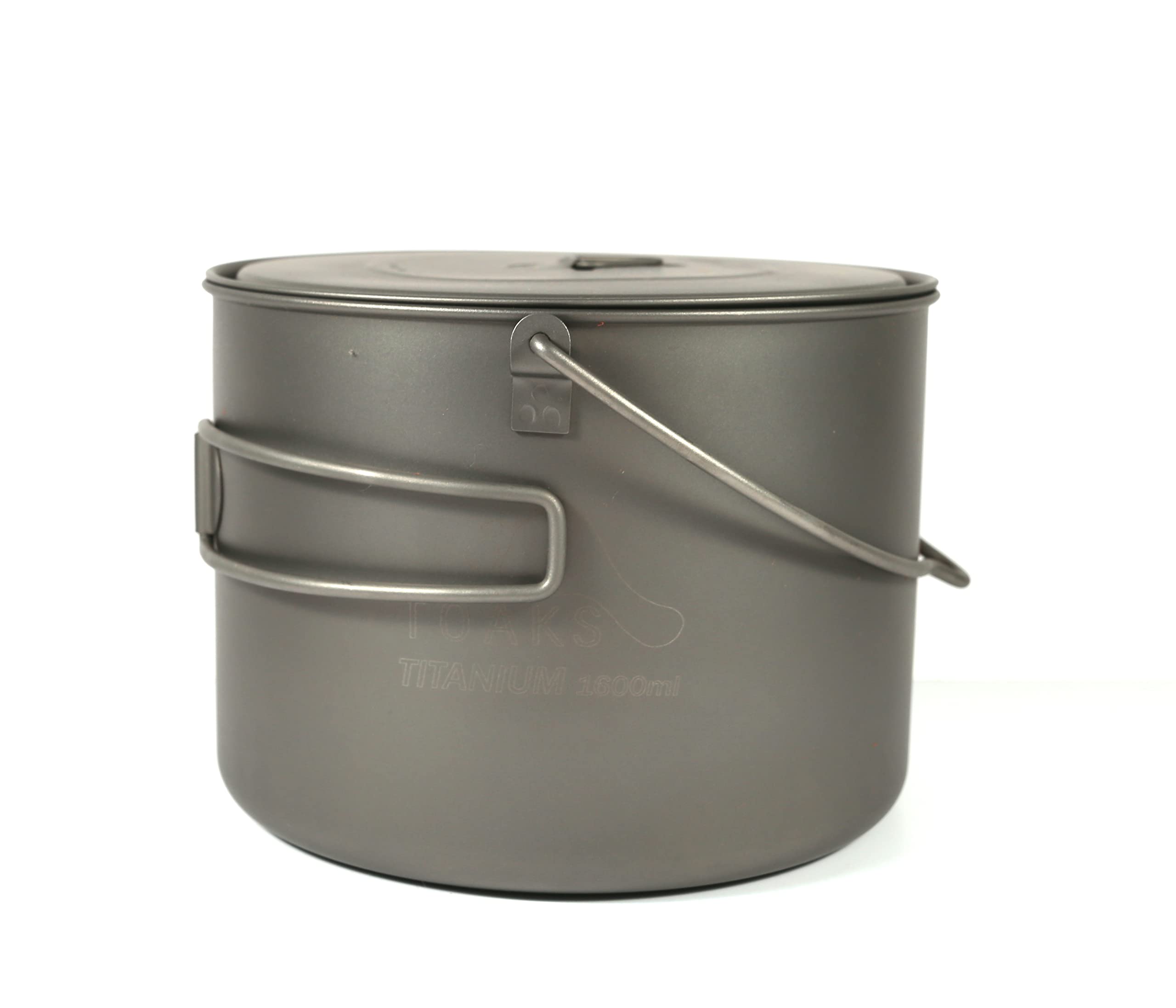 Toaks Titanium 1600Ml Pot With Bail Handle