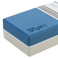 SNAPPSY Yoga Block Assistive Equipment Yoga Brick for Meditation Squat Indoor Sports Blue and Beige