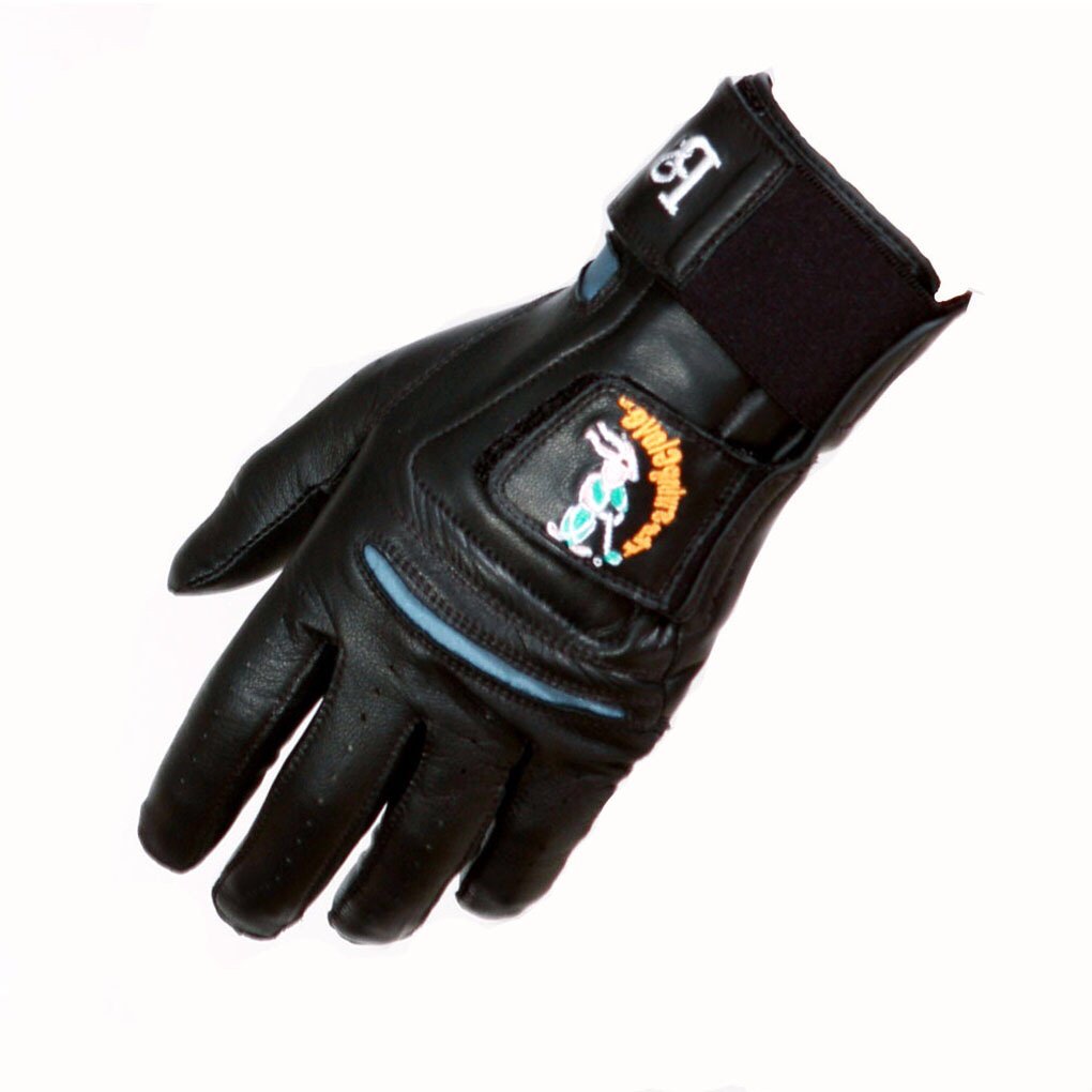 Swing Glove Black Left Best Golf Training Aid/Play All Mens Sizes (L)