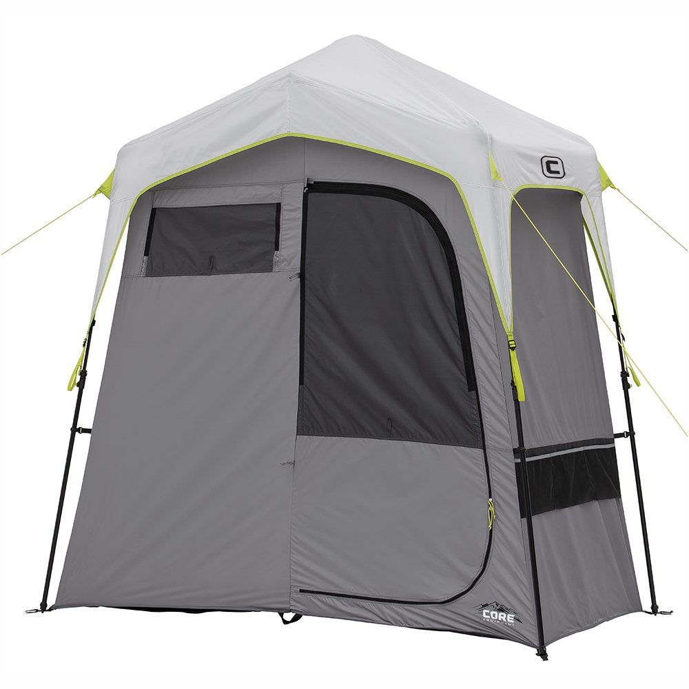 Core Instant Camping Utility Shower Tent With Changing Privacy Room