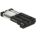 Meprolight, Fiber-Tritium Bullseye Sight, Ruger Mark III and Mark IV Rear Sight, Green, Black (ML63145G)