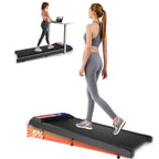Walking Treadmill Pad, Under Desk Treadmills With Incline For Home Office,2.5 Hp Portable Walking Machine With 265 Lbs, Remote C
