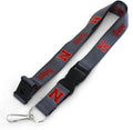 Aminco Caseys-Distributing Ncaa Nebraska Cornhuskers Team Lanyard, Black