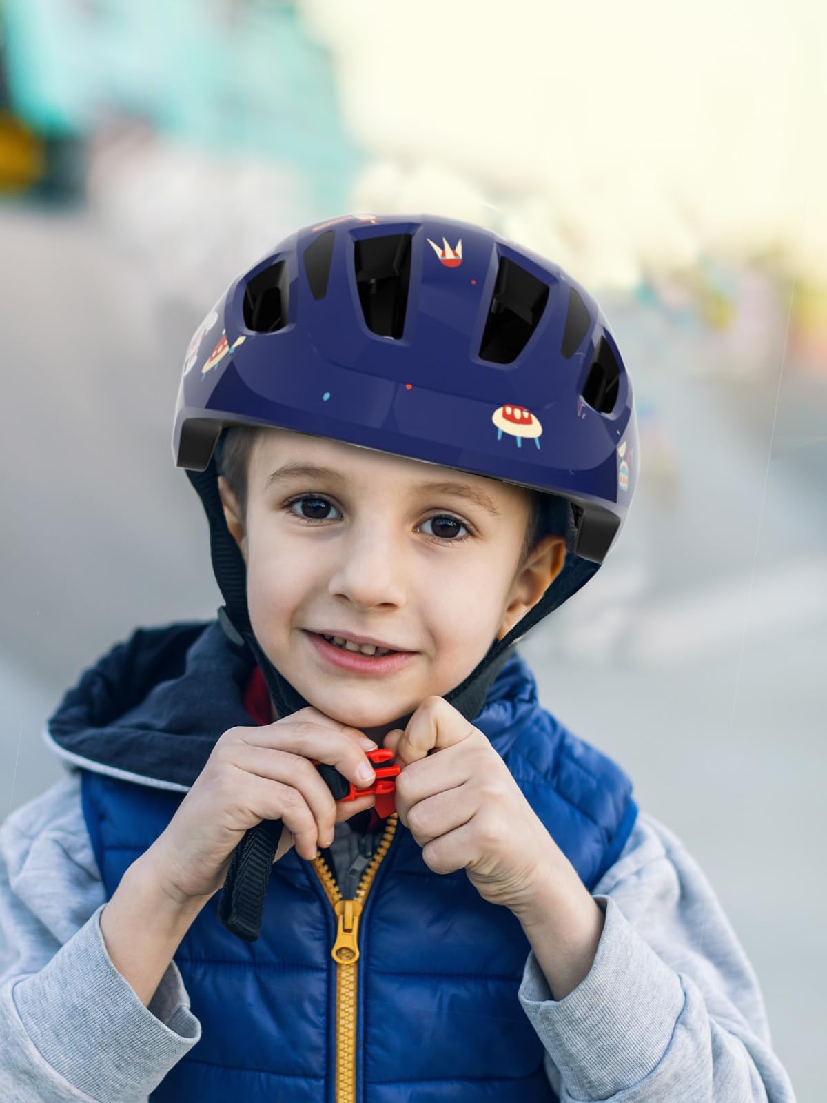 XJD Toddler Helmet Kids Bike Helmet Multi-Sport Adjustable Skateboard for Kids Boys Girls Infant Lightweight for Age 1 and Older