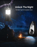 Camping Toilet With Pop-Up Privacy Tent And Liquid Waste Gel, Portable Toilet With Large Tent And Camping Lantern, Ergonomic Pot