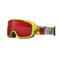 Giro Buster Kids Snow Goggle Yellow Robot - Amber Scarlet