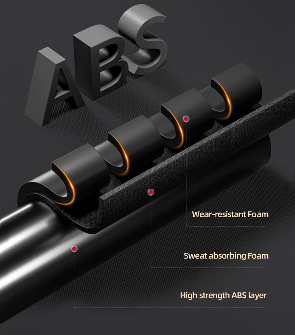 Air-One Sports Push Up Bars - 480 Lb Capacity, Extra Thick Non-Slip Foam Grips, Sturdy Structure, Ideal For Home Gym Strength Tr