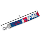 Rico Industries Nba Basketball Philadelphia 76Ers Wrist Lanyard Key Chain, Cute Wristlet Strap Keychain Holder For Women Men Car