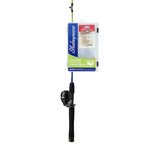 Shakespeare Catch More Fish Lake/Pond Spincast Reel And Fishing Rod Combo, Includes Berkley Fishing Baits, Tackle, & Tackle Box,