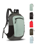 GOX Foldable 20l Backpack For Travel Lightweight Hiking Packable Daypack for Men Travel Camping Outdoor Bag Women (Jade)
