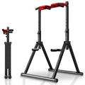 WATBKHE Power Tower Pull Up Dip Station Pull Up Bar Adjustable, Multifunction Home Gym, Strength Training Equipment, Triangular 