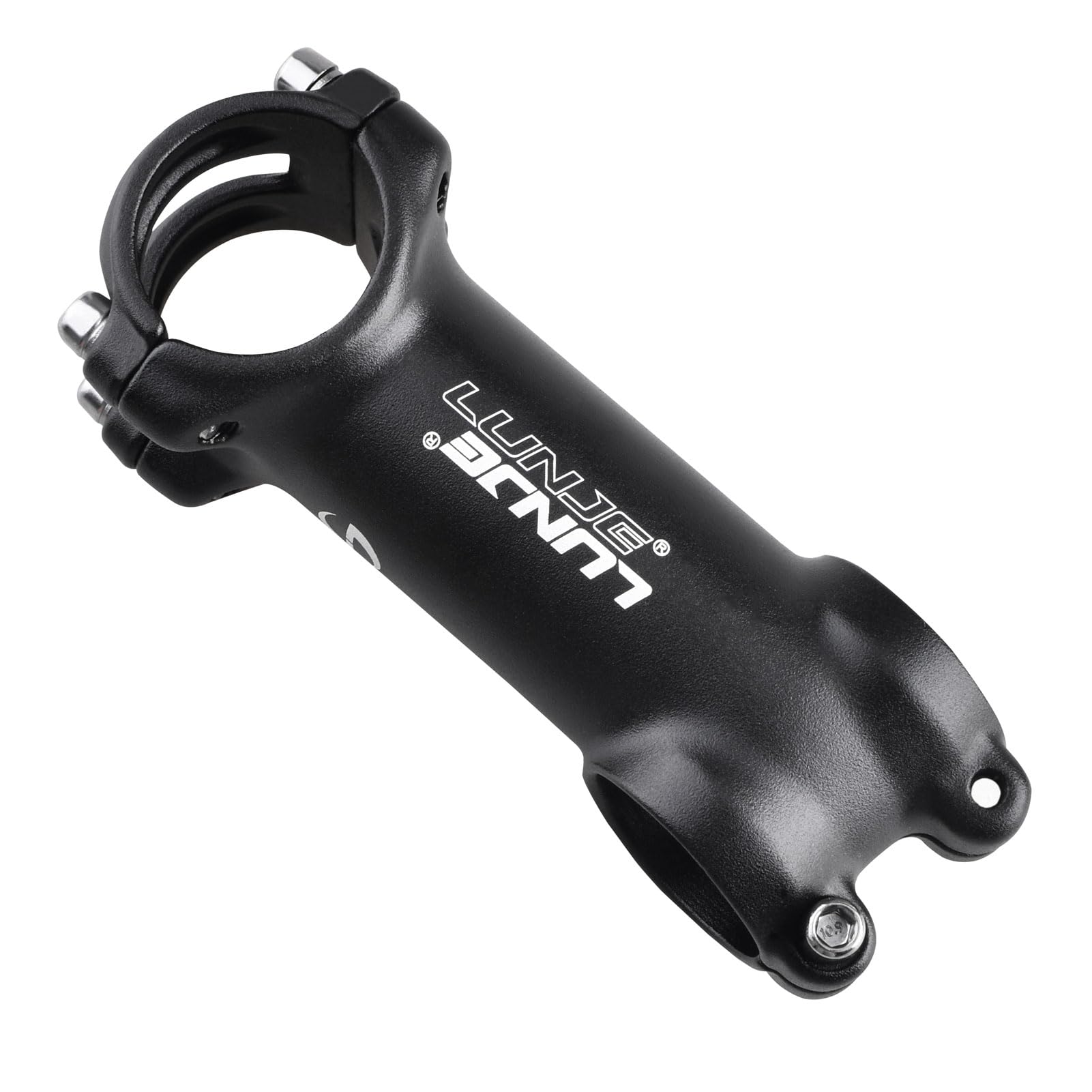 Azarxis 31.8mm Bike Stem - 60mm 70mm 80mm 90mm Length 7 Degree Short Handlebar Stem for MTB, Road Bike, BMX, Fixie, Gravel, Cycl