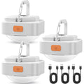 FLY2SKY 3 Pcs White Camping Light Tent Light Portable Rechargeable LED Camping Light Survival Gear Camping Accessories Camping E