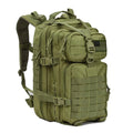REEBOW GEAR Military Tactical Backpack for Men 3 Days Large Assault Bug Out Bag Gym Work Molle Rucksack (Green)
