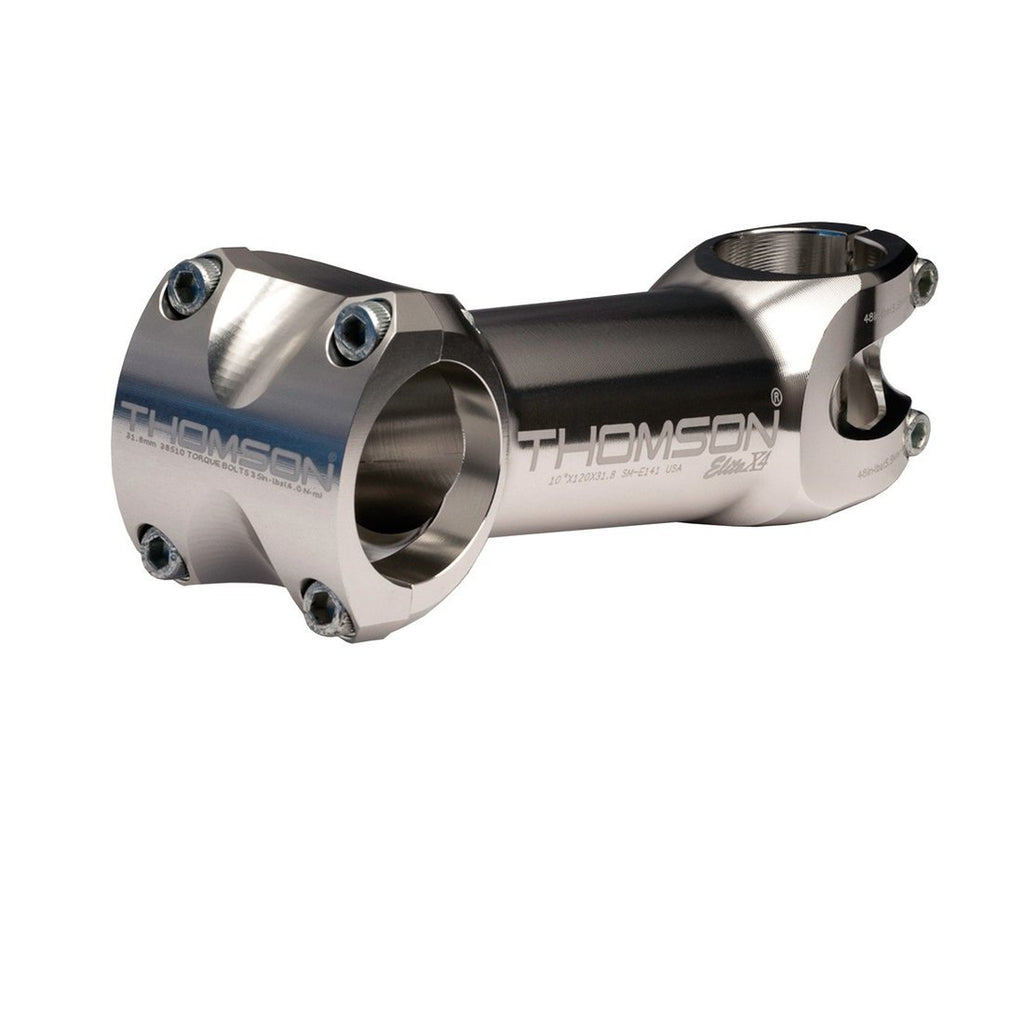 Thomson X4 31.8 Bicycle Stem (1-1/8 X 0-Degree X 70Mm, Silver)