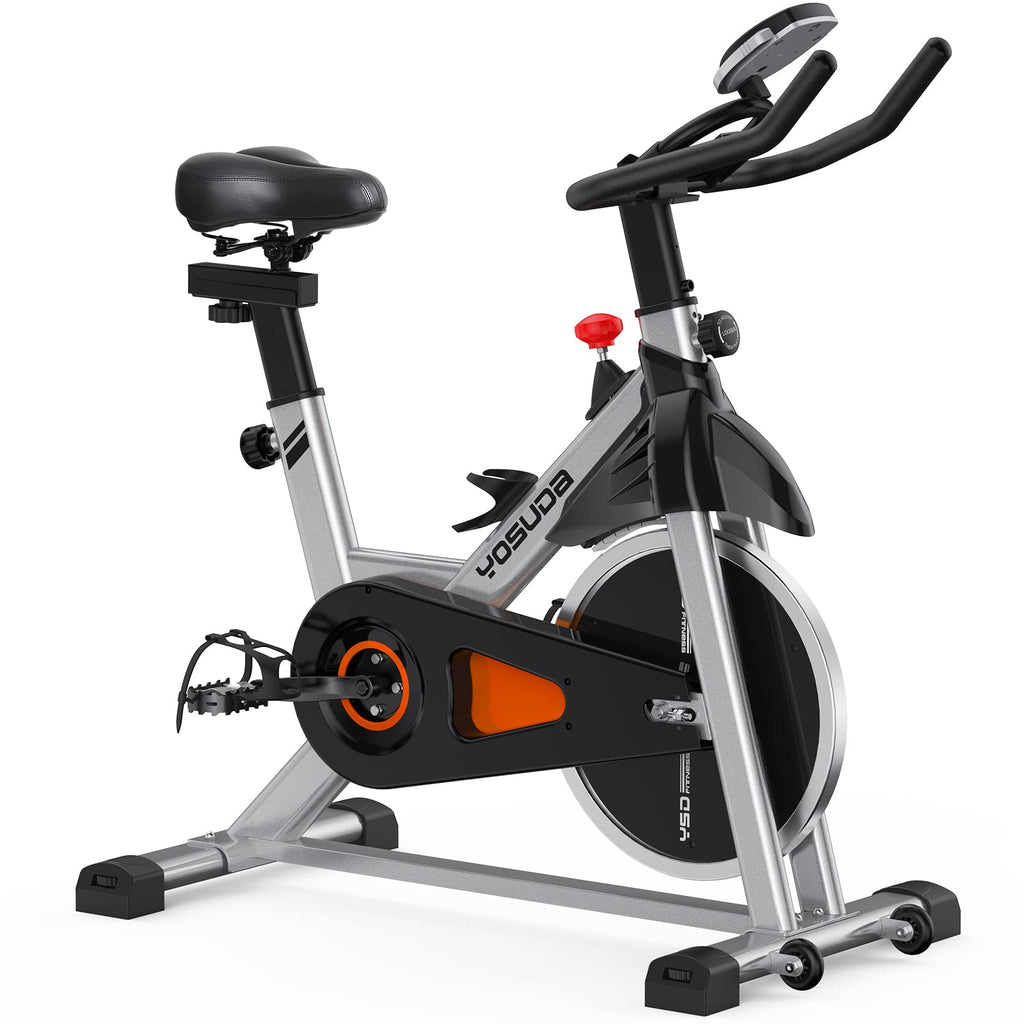 Yosuda Indoor Cycling Bike Stationary Bike - Magnetic Resistance, Cycle Bike With Ipad Mount & Comfortable Seat Cushion, Magneti