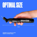 Sportbit Ball Pump With 5 Needles - Push & Pull Inflating System - Great For All Sports Balls - Volleyball Pump, Basketball Infl