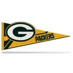 Rico Industries Nfl Football Green Bay Packers Soft Felt Pennant - Ez To Hang - Home D  Cor (Game Room, Man Cave, Bed Room)
