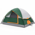 OLIXIS Camping Tent 2 Person, Waterproof Windproof Dome Tent with Multi-Directional Ventilation, Quick 5 Min Setup for Family Ou