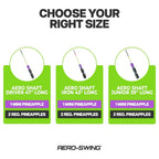 Aero-Swing Golf Swing Speed Trainer Aid And Golf Swing Speed Stick Shaft 39 Inches, Golf Swing Speed Training Practice Equipment