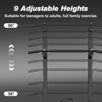 RELIFE REBUILD YOUR LIFE Power Tower Pull Up Bar Station Workout Dip Station for Home Gym Strength Training Fitness Equipment, 4