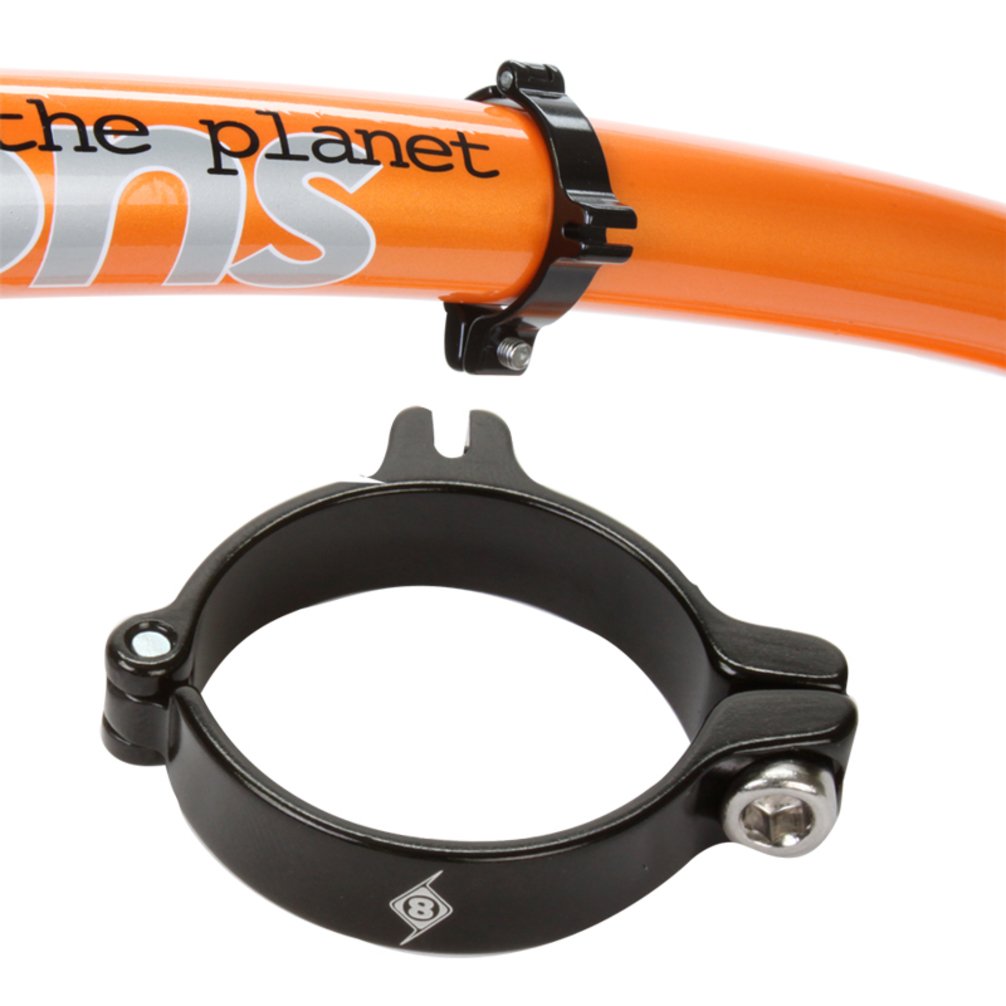 Origin8 Alloy Cable Stop, Single / 31.8, Black
