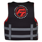 Full Throttle Youth Rapid-Dry Life Jacket Red