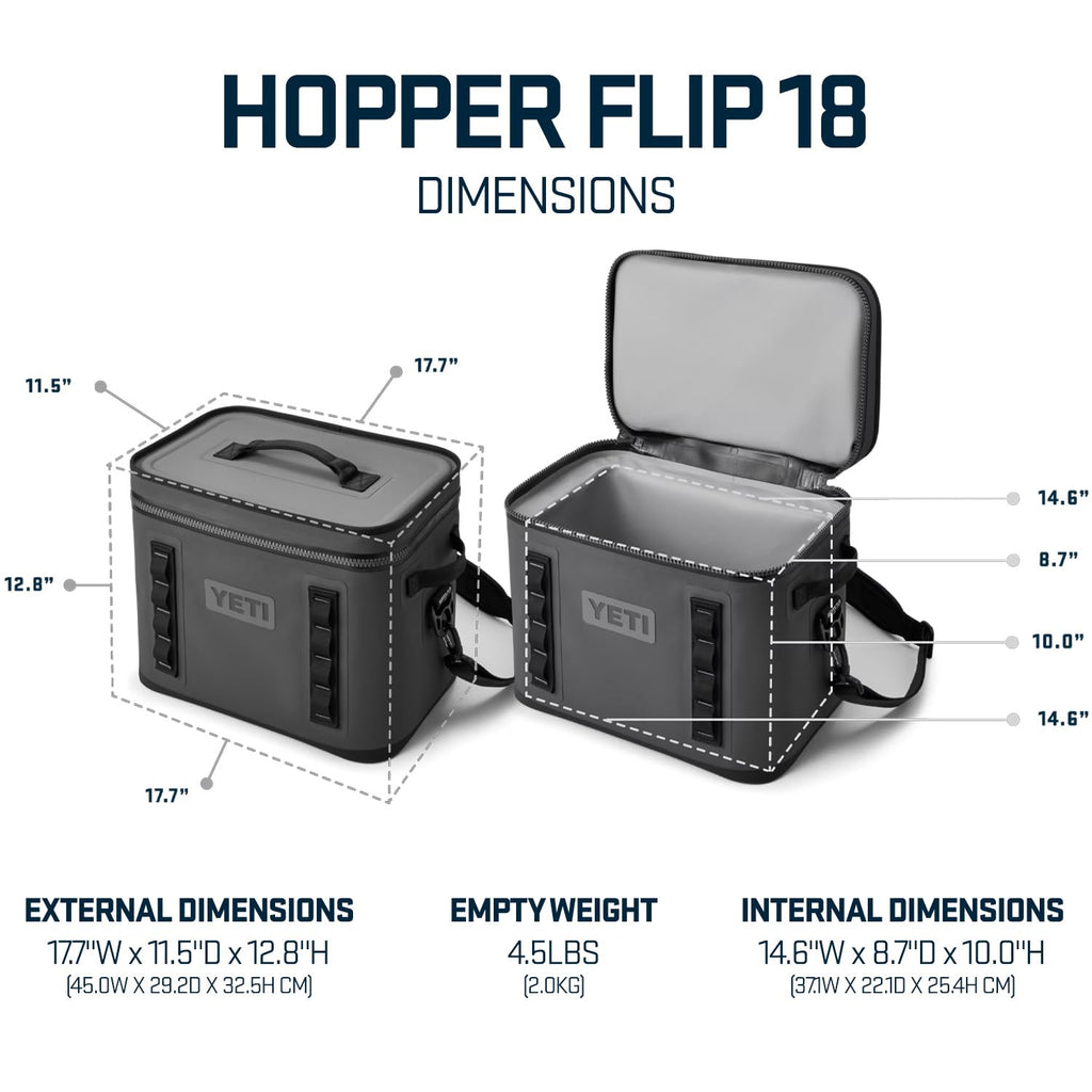 YETI Hopper Flip 18 Portable Soft Cooler, Wetlands Camo