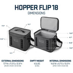 YETI Hopper Flip 18 Portable Soft Cooler, Wetlands Camo