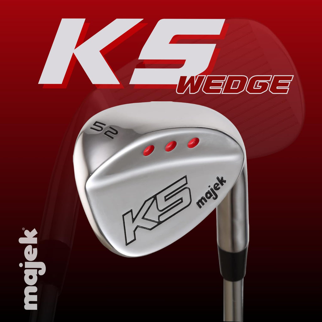 Majek Golf +1 Inch Over Big & Tall Mens Gap Wedge (Gw) 52? Right Handed Regular Flex Steel Shaft (Tall 60''+ / +1'' Over) With P