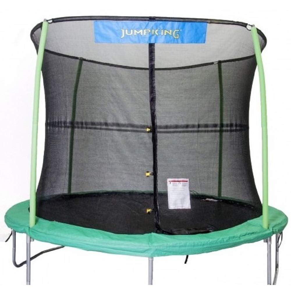 Jumpking 15 Enclosure Net For 6 Poles For 7'''' Springs With Jk Logo, Black
