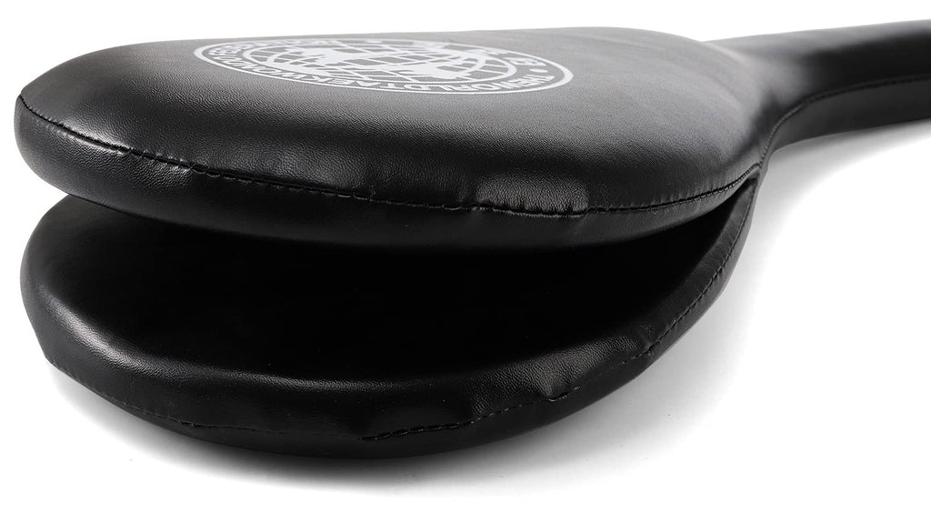Nicunom 2 Pack Taekwondo Kick Pads, Durable Striking Pad Target Tkd Karate Martial Arts Strike Targets Kickboxing Training, Blac