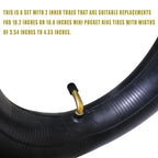 Dehe 90/65-6.5 110/50-6.5 Tire Inner Tube With Angled Valve Stem For 38Cc 47Cc 49Cc Mta1 Mta2 Cag Mx3 Gp-Rsr Mini Pocket Bike Di