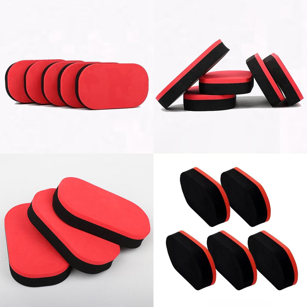 Squequ 3 Pack Table Tennis Racket Cleaner Dust Remover Ping Pong Paddle Rubber Cleaning Sponge Eraser Wipes Tool Kit For Pingpon