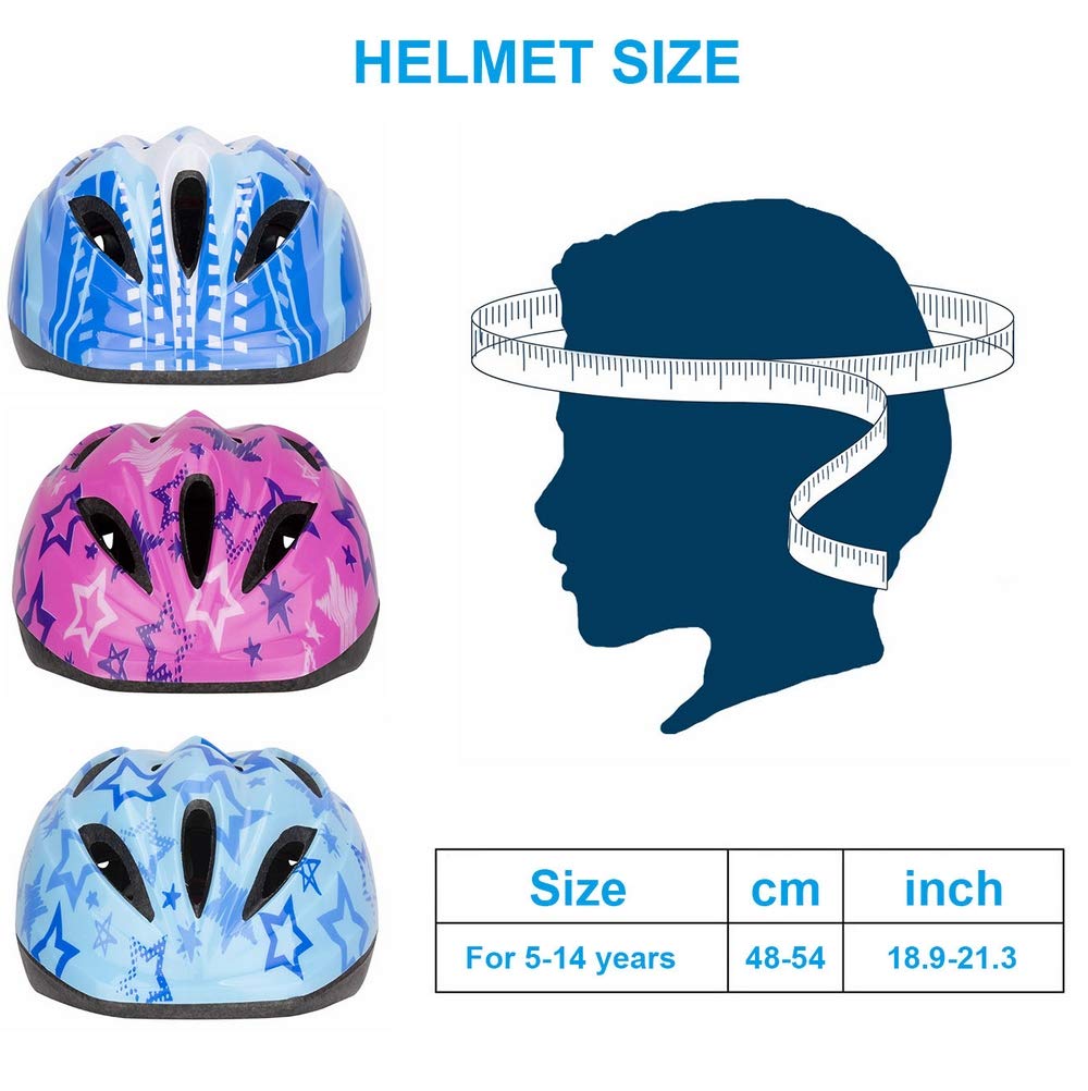 Kids Bike Helmet, Lx Lermx Kid Bicycle Helmets Ages 5-14 Adjustable And Multi-Sport From Toddler To Youth Size, Durable Kids Bik