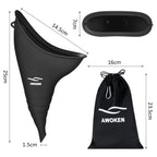 Awoken Female Urination Device, Reusable Silicone Female Urinal For Women Standing Up Pee Funnel, Female Urinal With Drawstring