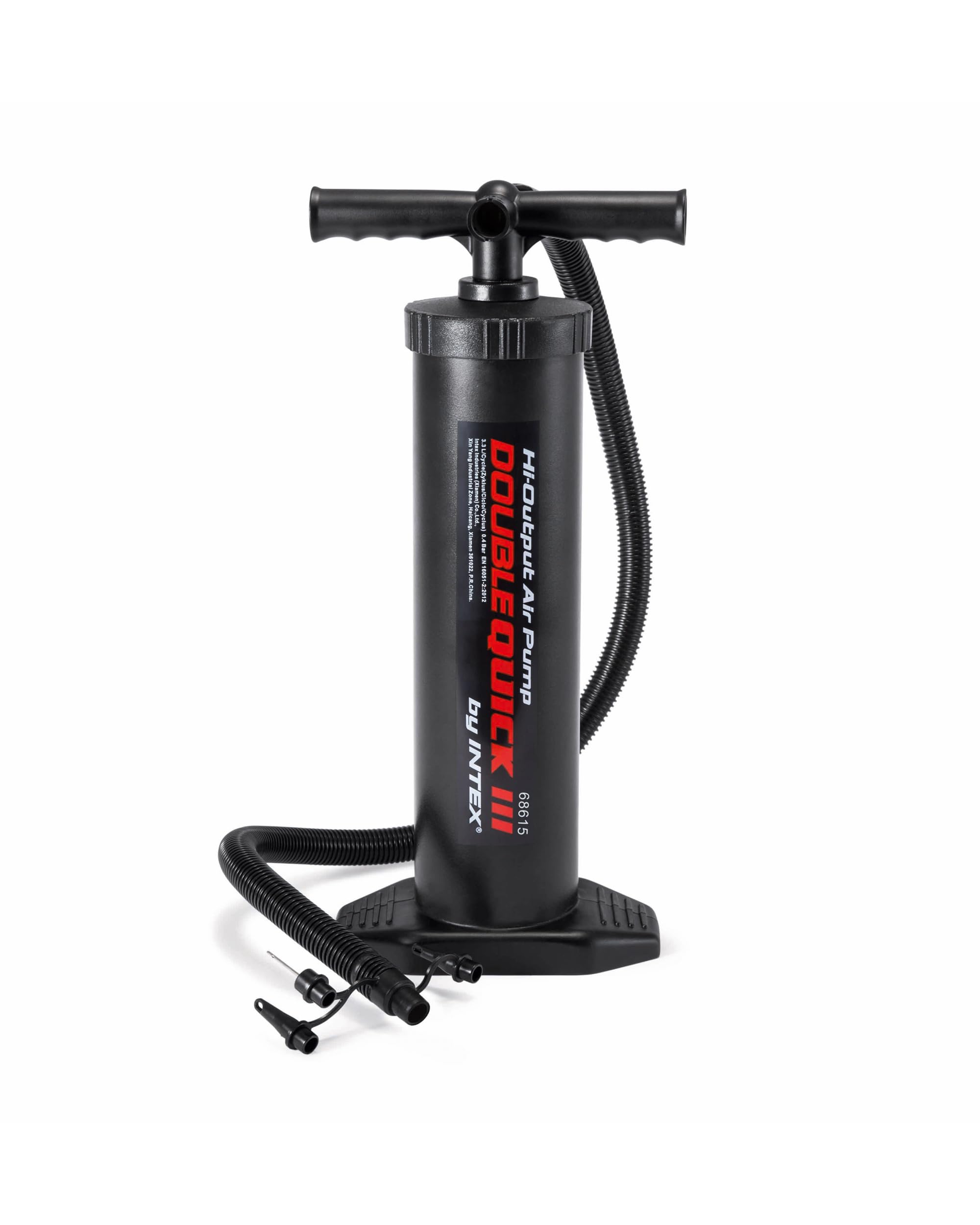INTEX 68615E Double Quick III Hand Air Pump, 19 in