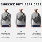 YETI Sidekick Dry 1L Gear Case, Black Forest Green