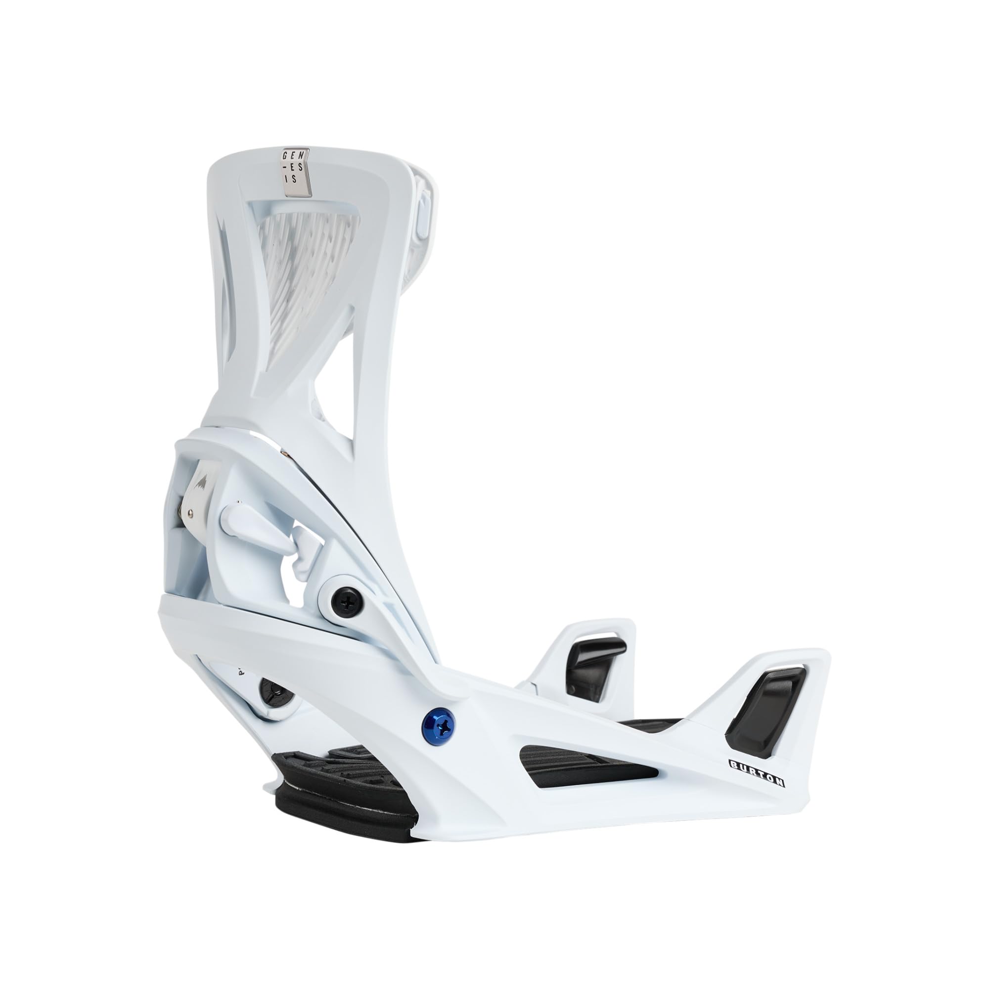 Burton Mens Step On Genesis Re:Flex Snowboard Bindings, Small, White