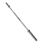 Cap Barbell 2' Olympic Solid Bar, Bronze Bushings, Chrome, 45.75 Inches (New Version) (Obis-72-3)