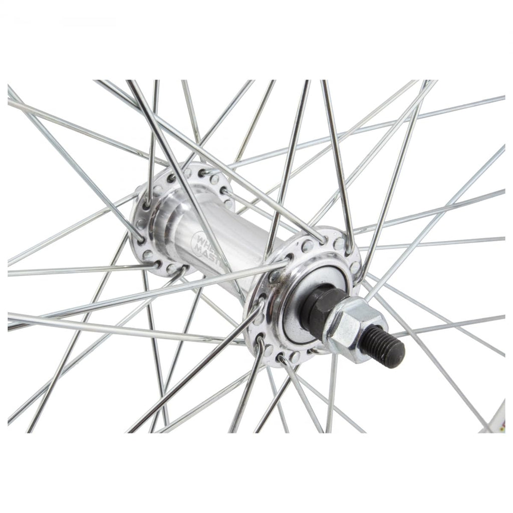 Wheel Front 27 X 1-1/4 Silver 36H