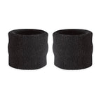 Suddora Kids Wrist Sweatbands - Athletic Cotton Terry Cloth Sports Wristbands For Kids (Pair) (Purple)